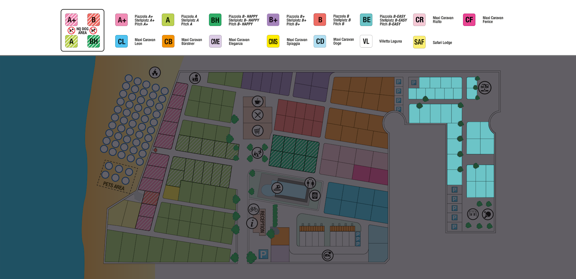 mappa piazzole B+