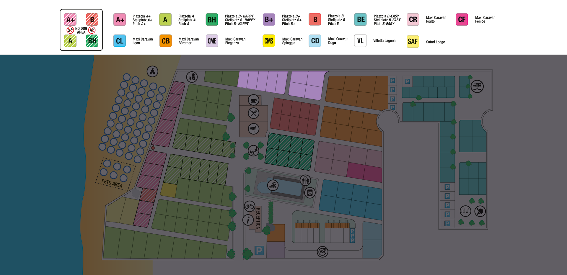mappa piazzole B+